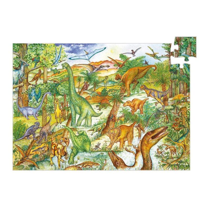 Puzzle Observación Dinosaurios (100 Piezas)