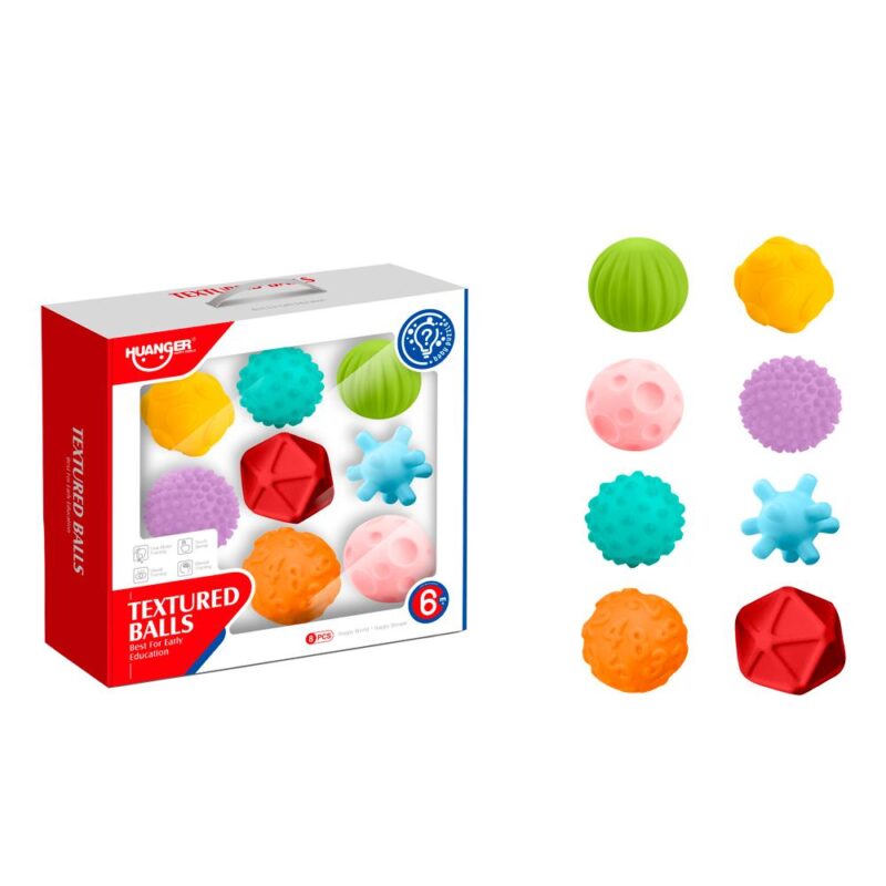 Pelotas con Textura 8 Piezas - Imagen 2