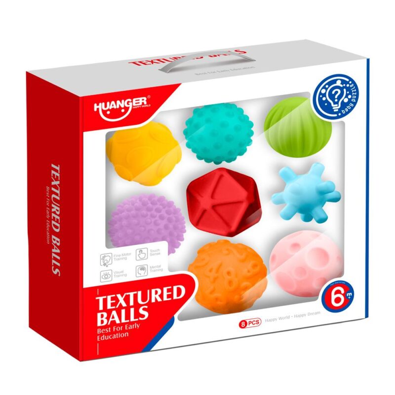 Pelotas con Textura 8 Piezas - Imagen 3