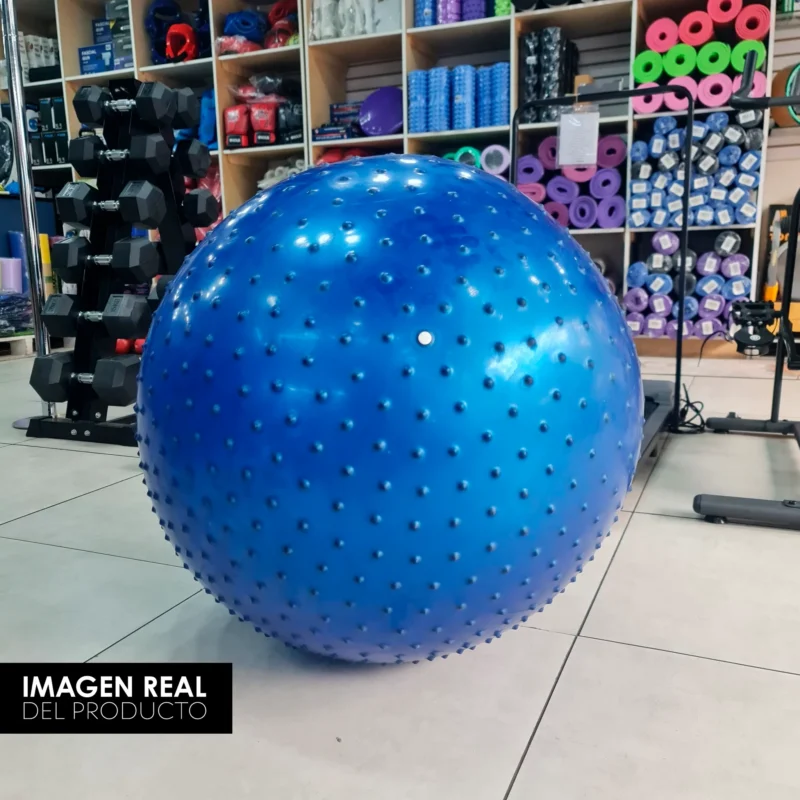 Pelota con puas Azul
